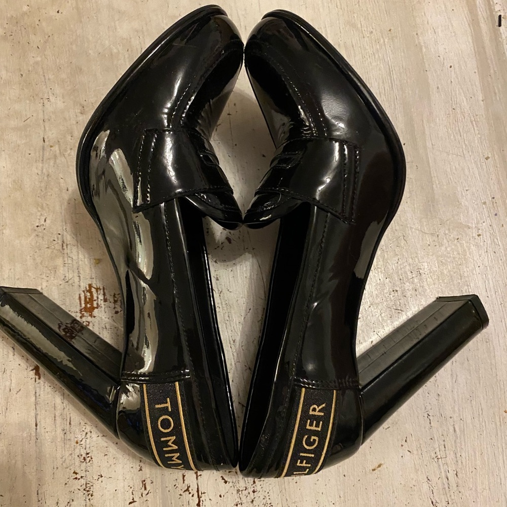 Tommy Hilfiger Loafer heels Secretary Witch platform 9